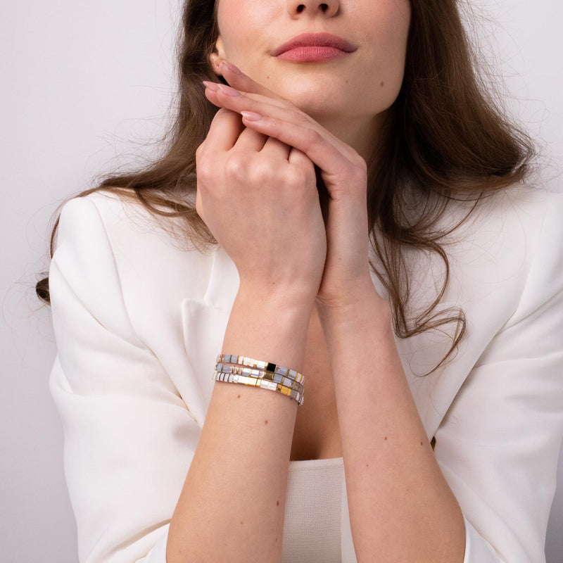 Set Stars - Pulseiras de pérolas