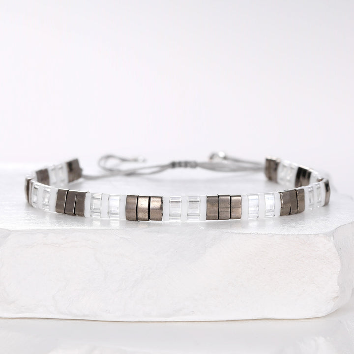 Silver - Pulsera miyuki