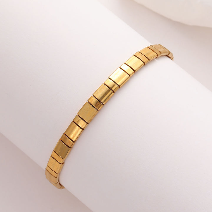 Oro - Pulsera miyuki