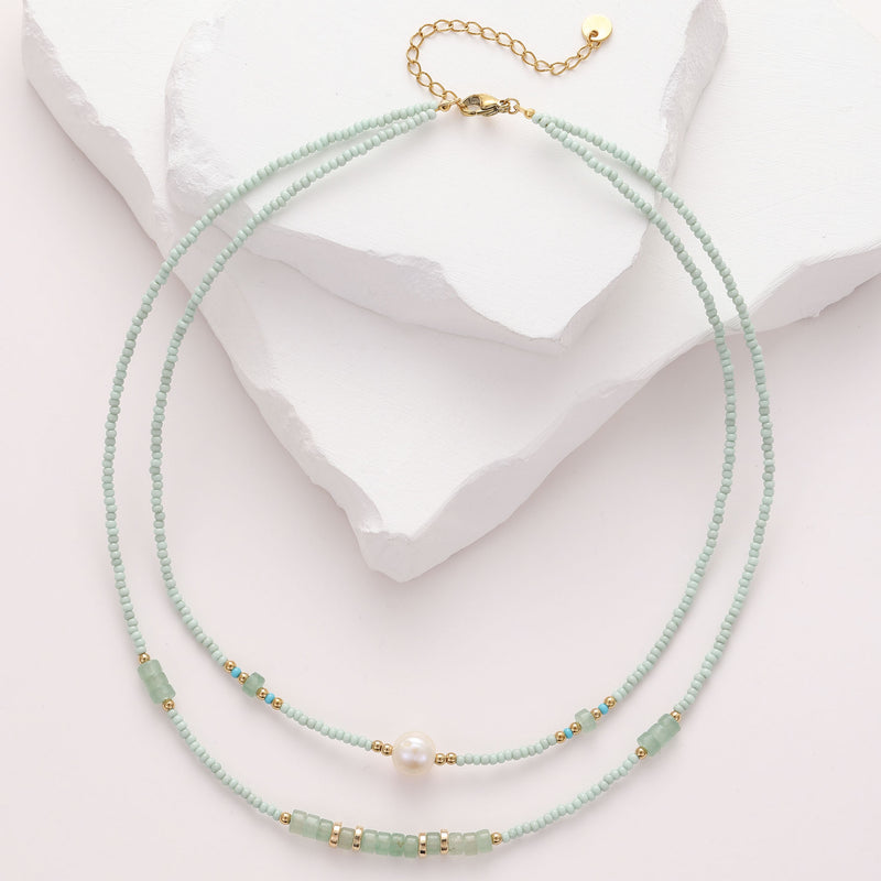 Jade - Collar de piedras