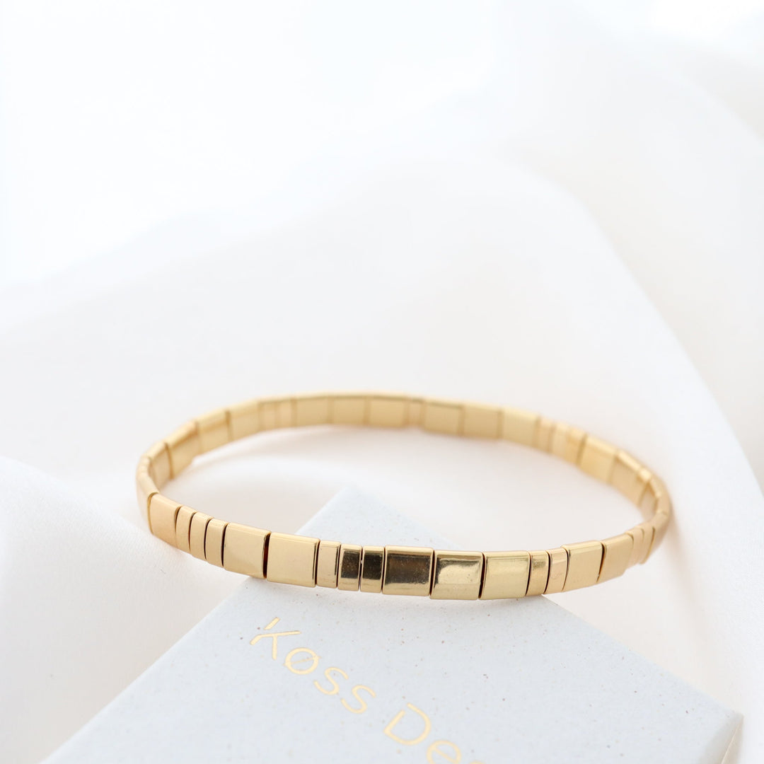 Oro - Pulsera miyuki